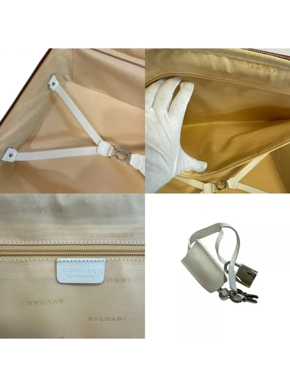 Bvlgari Travel Bag Vintage Suitcase